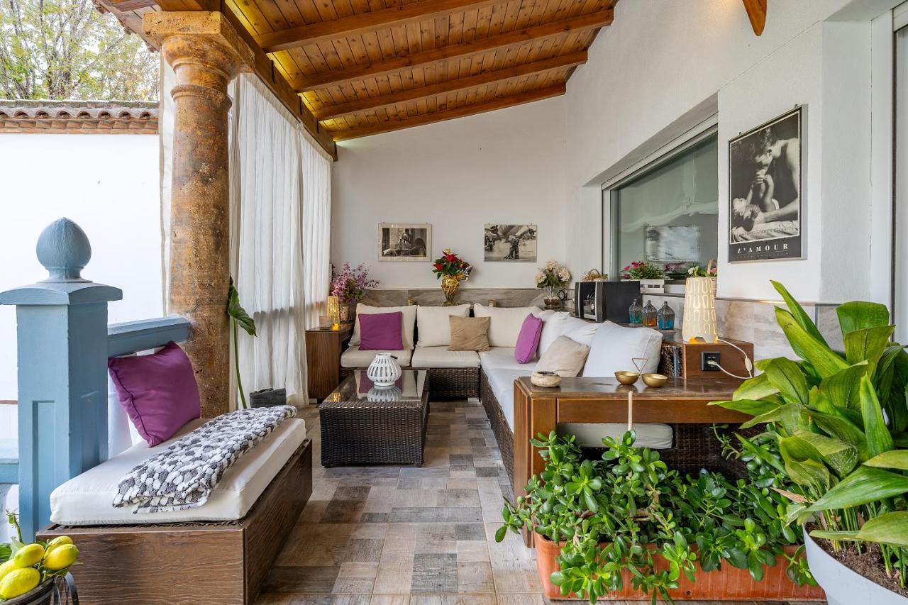 הוילה Illora Casa De Amigos La Latina Con Piscina, Chimenea Y Barbacoa מראה חיצוני תמונה