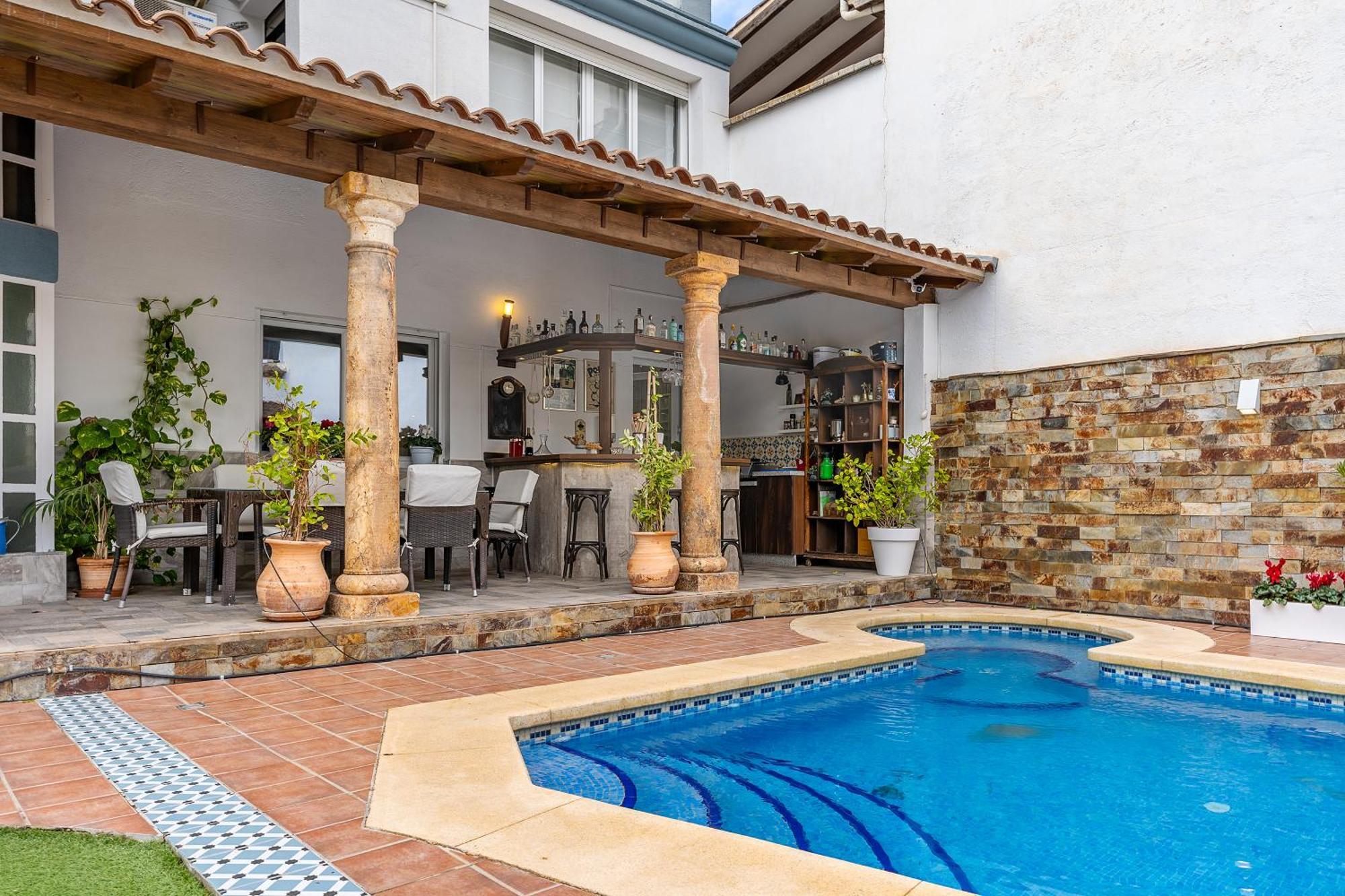 הוילה Illora Casa De Amigos La Latina Con Piscina, Chimenea Y Barbacoa מראה חיצוני תמונה
